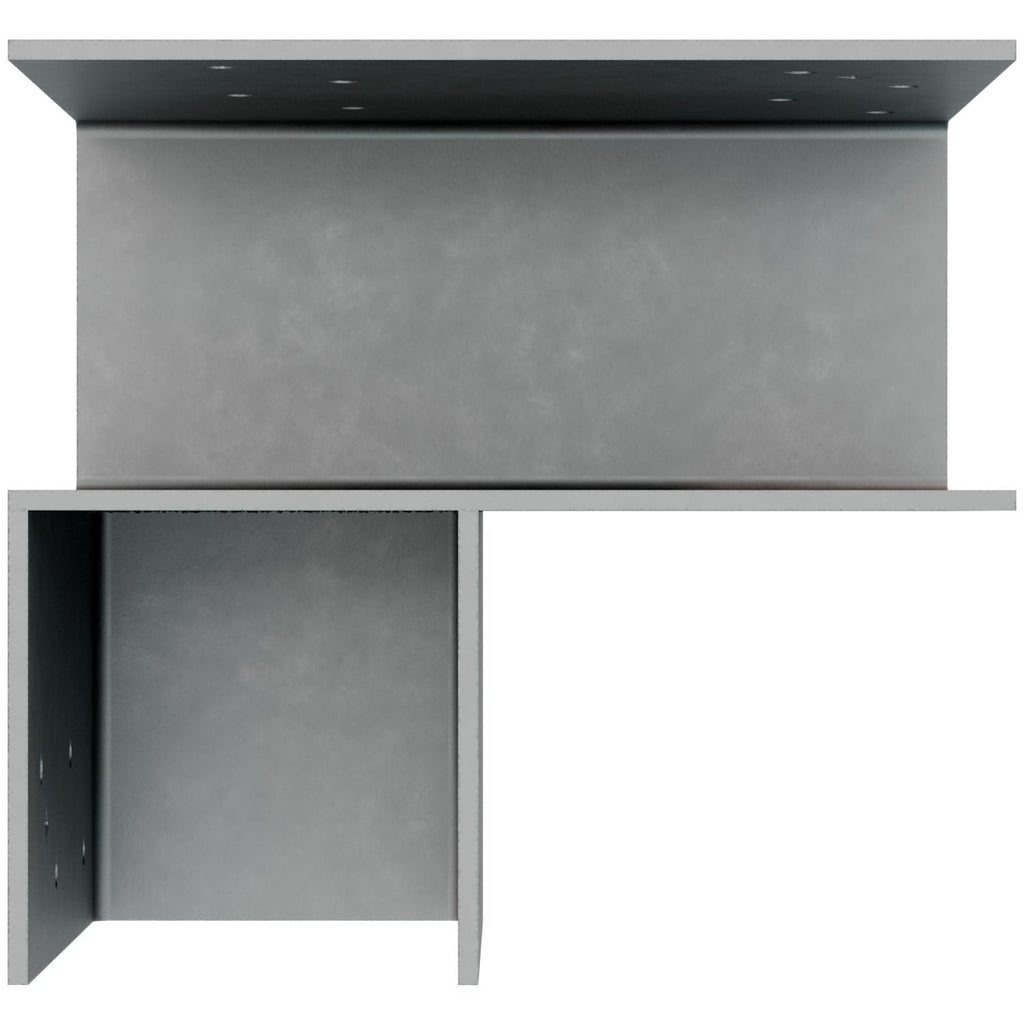 Simpson Strong-Tie ECCLLQ444SDS ECCLLQ L-Shape End Column Cap for 4x Beams, 4x Post w/ SDS Screws, Skewed Left
