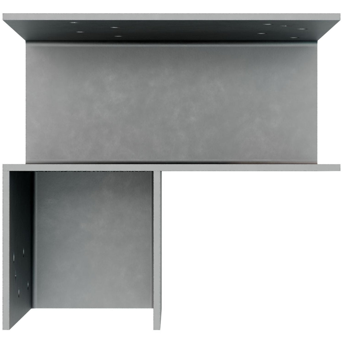 Simpson Strong-Tie ECCLLQ444SDS ECCLLQ L-Shape End Column Cap for 4x Beams, 4x Post w/ SDS Screws, Skewed Left