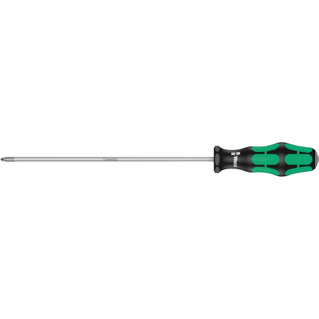 Wera 355 Pz Screwdriver For Pozidriv Screws, Pz 1x200-mm.