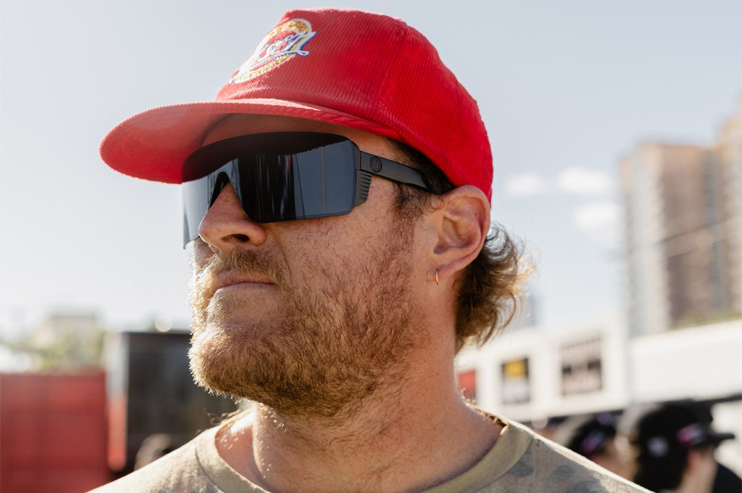 Heat Wave Skynet Black Z87+ Sunglasses