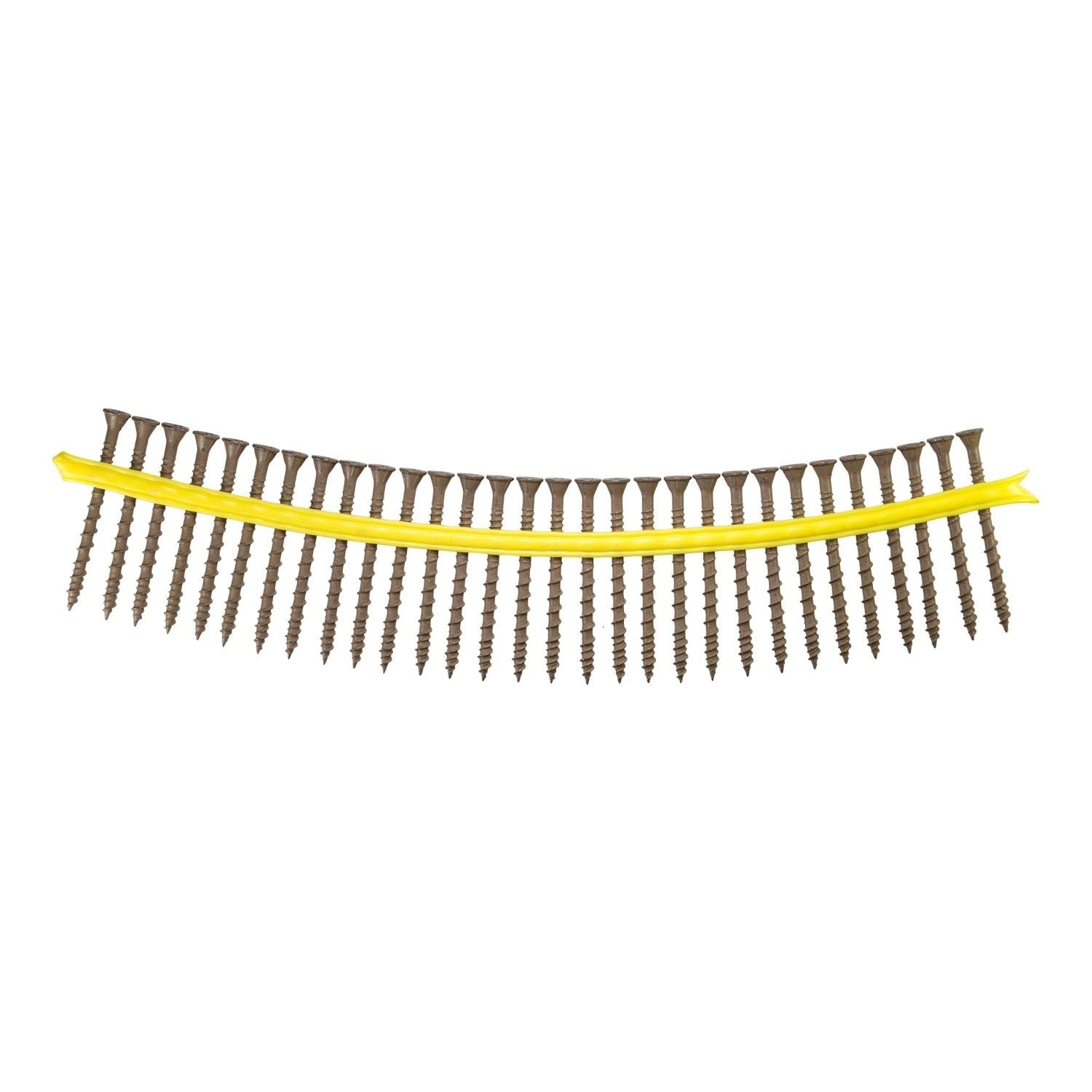 Simpson Strong-Tie Deck-Drive DSV Wood Collated Screw, #10 x 2-1/2-in. T25 6-Lobe, Tan, 1000-Pack (DSVT212S)