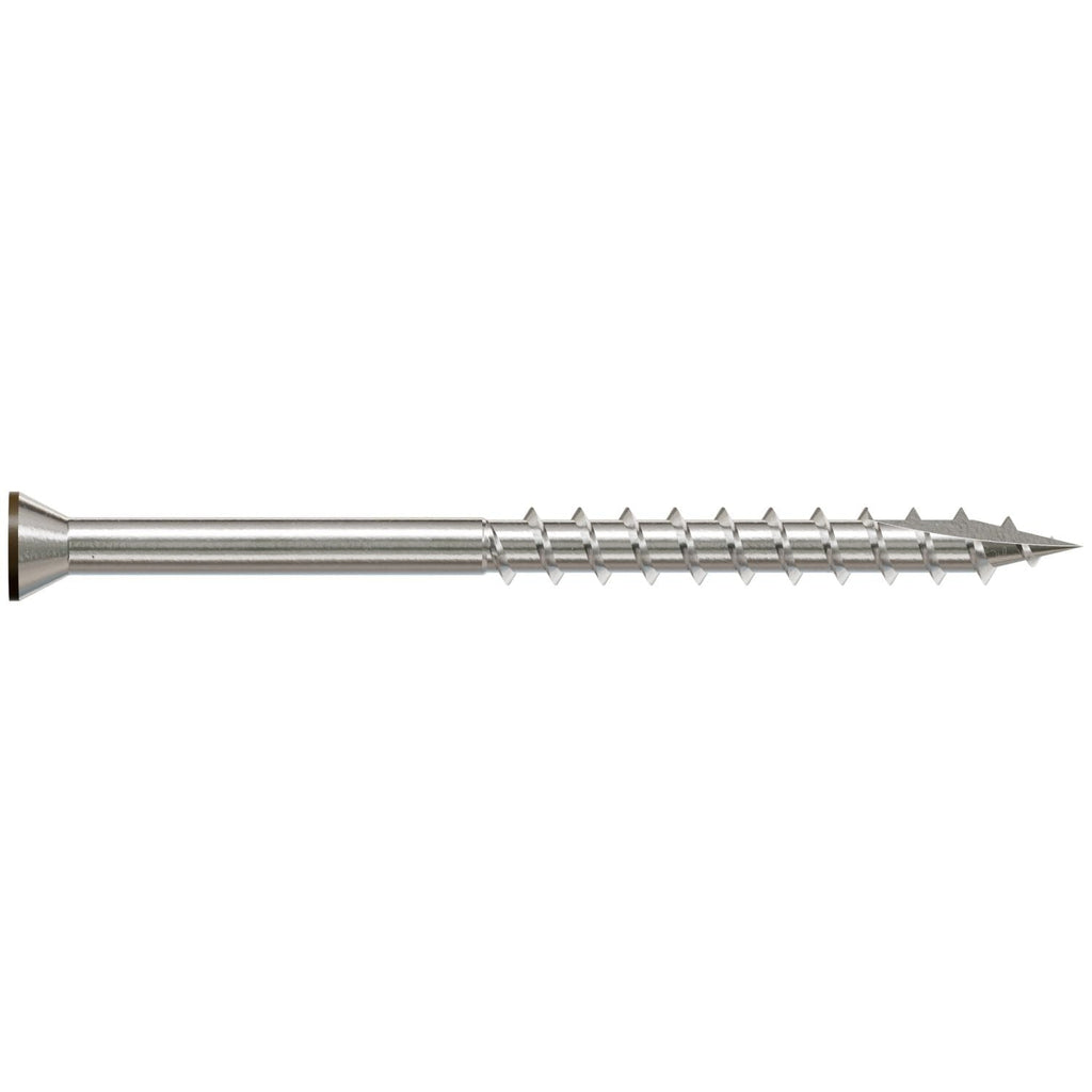 Simpson Strong-Tie S07225FTBBR01 Trim-Head Screw, 6-Lobe Drive, #7 x 2-1/4-in. T15 Type 305, Brown 01, 1750-Pack