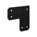 Simpson Strong-Tie Outdoor Accents Avant Collection ZMAX, Black Powder-Coated L Strap for 6x6 (APVL6)
