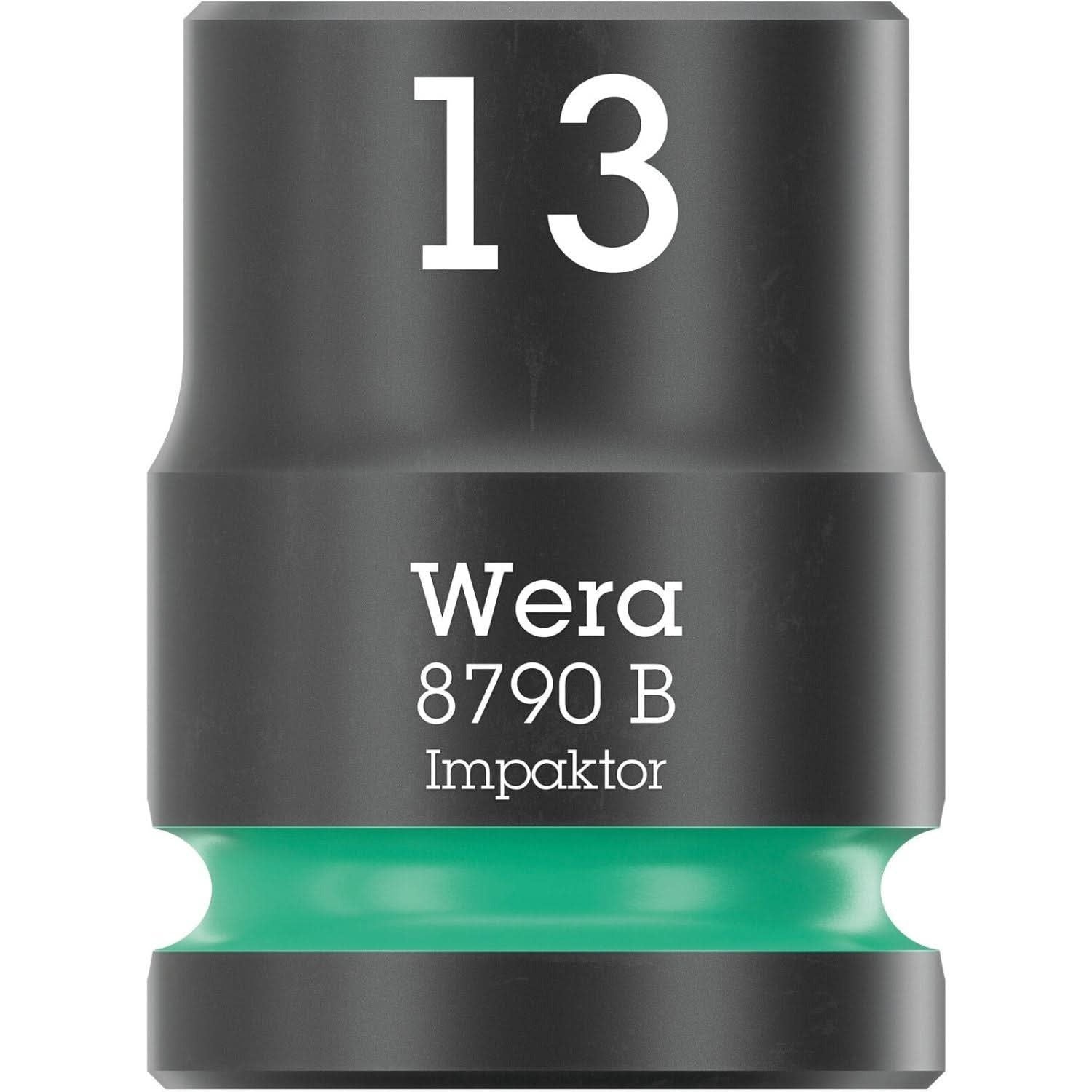 Wera 8790 B Impaktor Socket With 3/8-in. Drive, 21x32-mm.