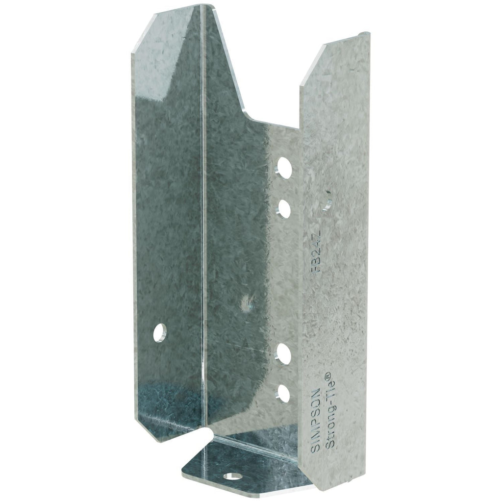 Simpson Strong-Tie ZMAX Galvanized Fence Rail Bracket for 2x4 (FB24Z)