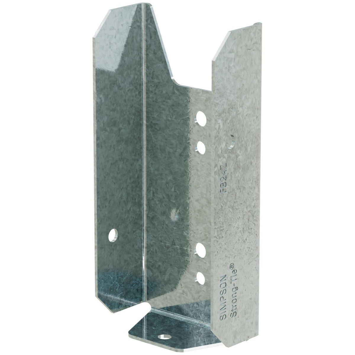 Simpson Strong-Tie ZMAX Galvanized Fence Rail Bracket for 2x4 (FB24Z)