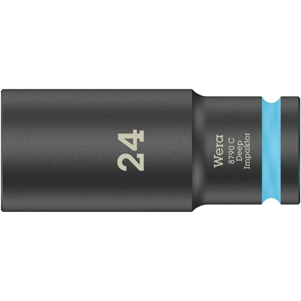 Wera 8790 C Impaktor Deep Socket With 1/2-in. Drive, 24x83-mm.