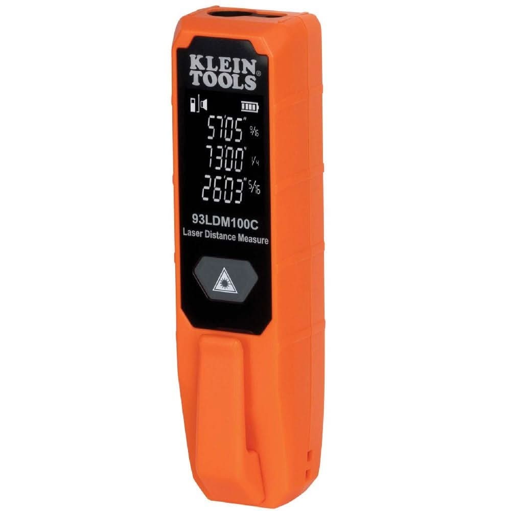 Klein Tools 93LDM100C Compact Laser Distance Measure