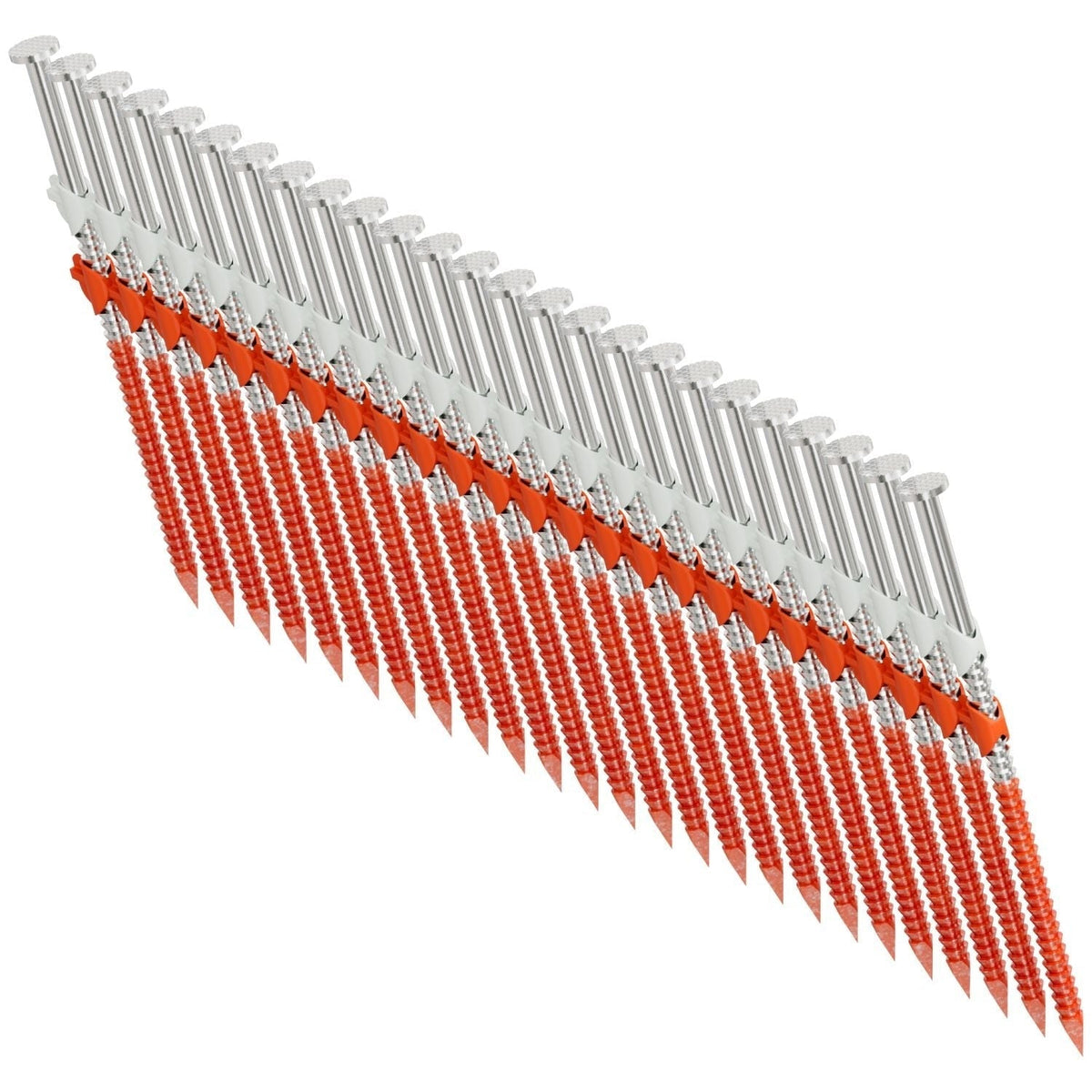 Simpson Strong-Tie T10A325CNB 20°–22° Plastic Strip, Full Round Head, Ring-Shank Nail, 3-1/4-in. x .131-in. Type 316, 4000-Pack