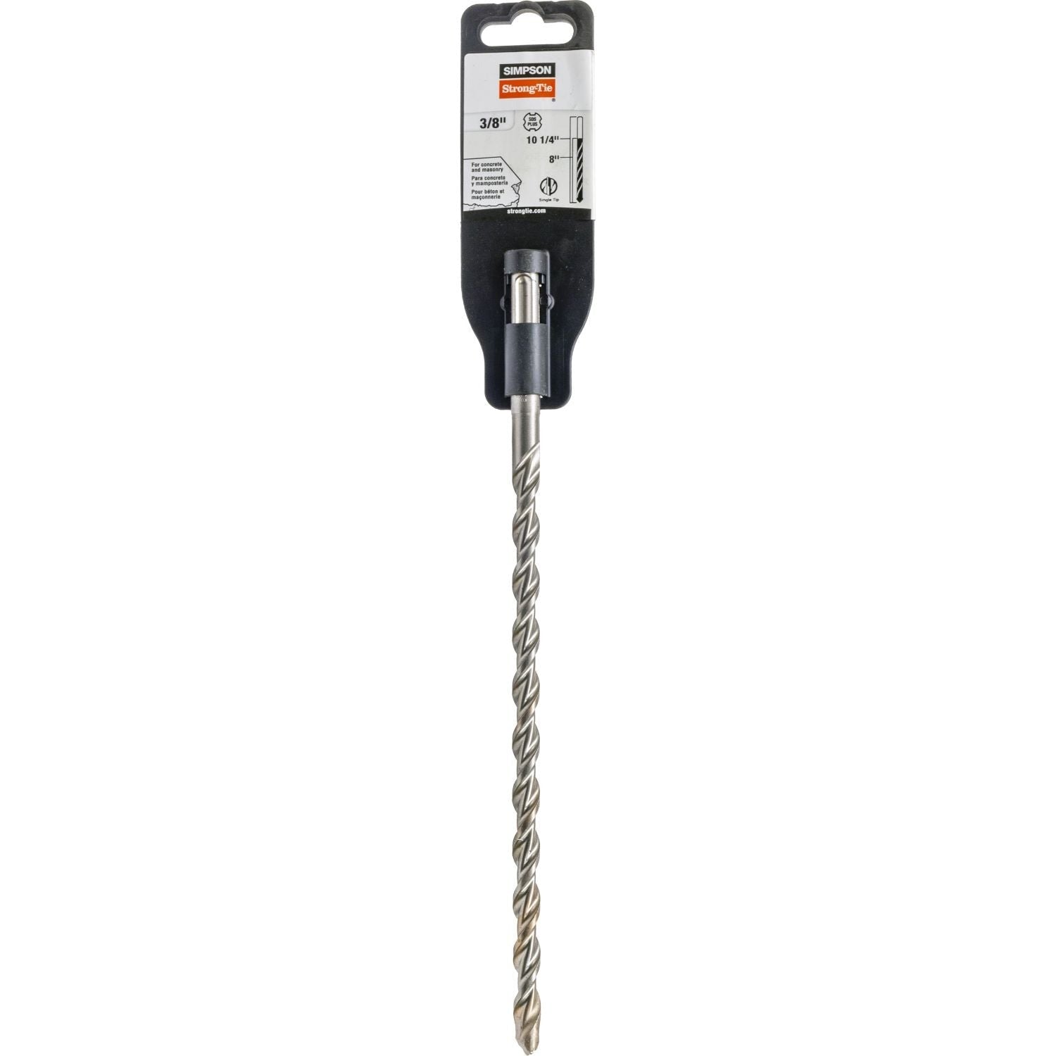 Simpson Strong-Tie MDPL03710 3/8-in. x 10-in. SDS-plus Shank Drill Bit