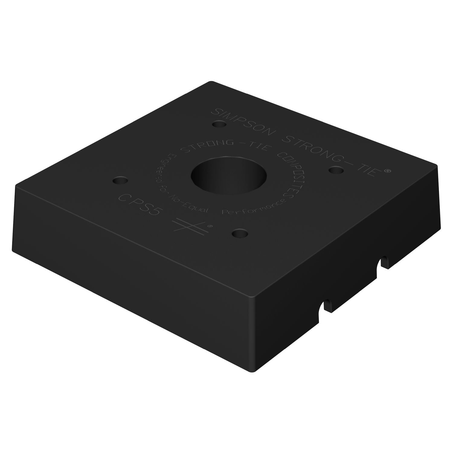 Simpson Strong-Tie CPS5 CPS Composite Plastic Standoff for 5x5