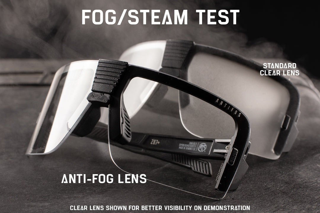 Heat Wave Vector Anti Fog Black Z87+ Sunglasses