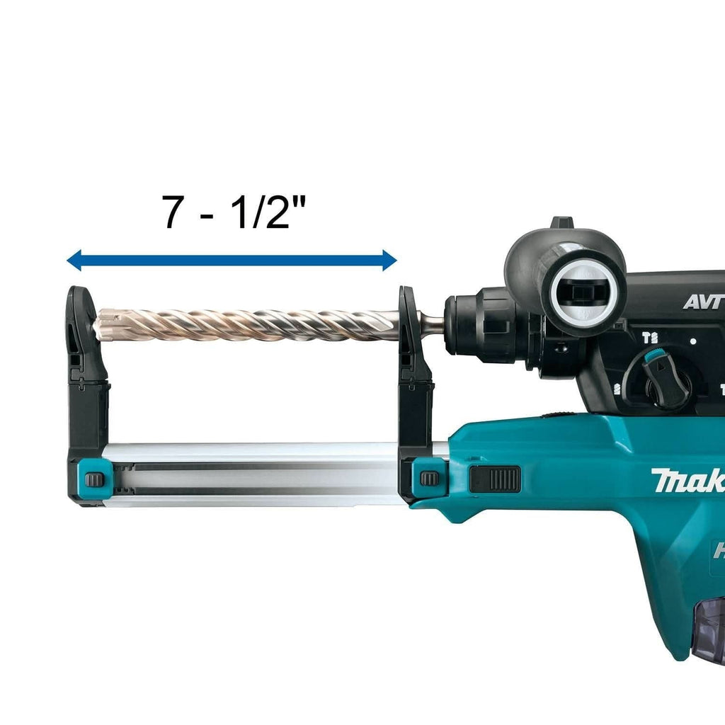 Makita GRH07ZW 40V max XGT Brushless 1-1/8" SDS-PLUS AVT Rotary Hammer (D-Handle) w/ Dust Extractor, AFT, AWS Capable, Tool Only