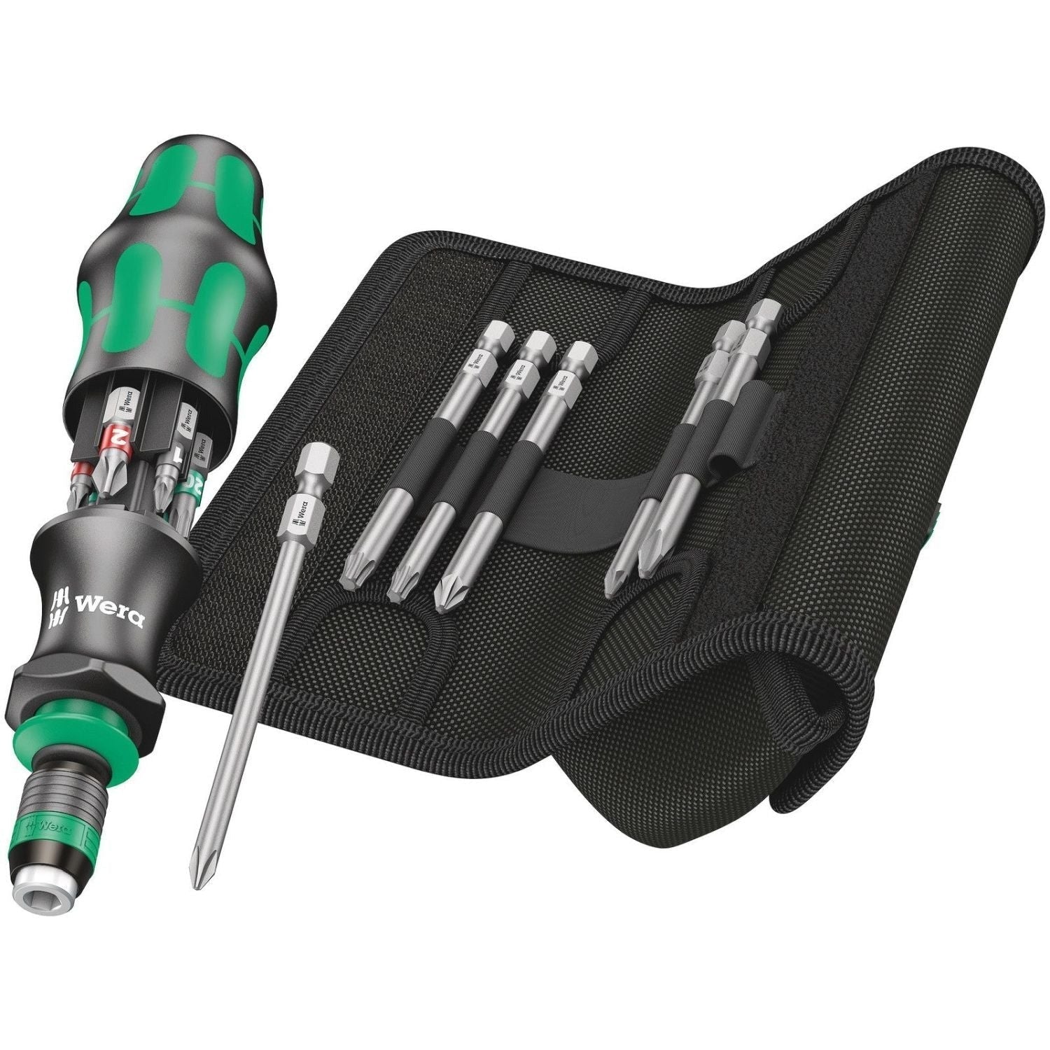 Wera Kraftform Kompakt 20 Tool Finder 2 With Pouch, 13-Pieces
