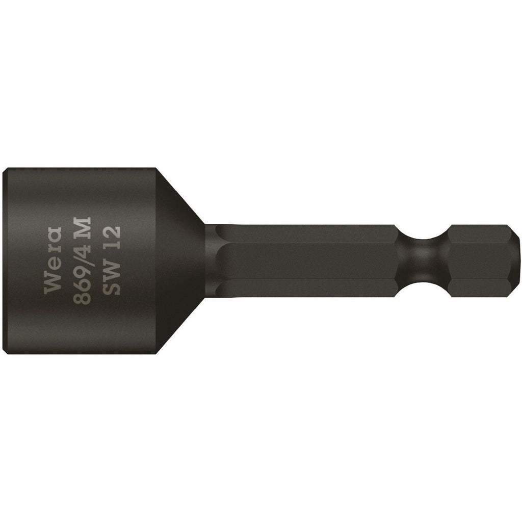 Wera 869/4 M Nutsetters, Magnetic, 12x50-mm.