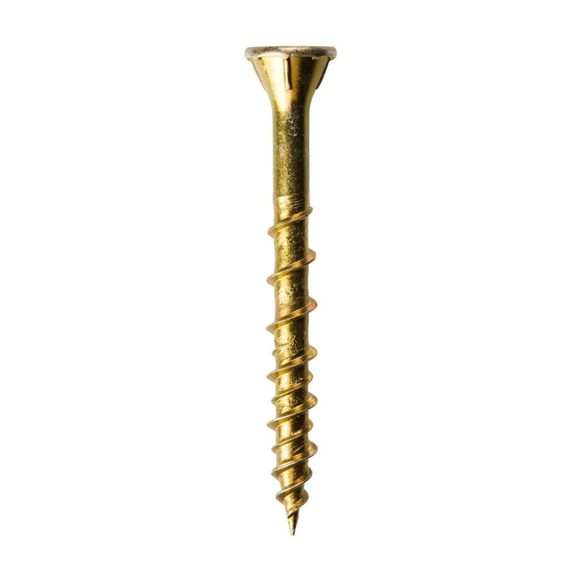 Simpson Strong-Tie Strong-Drive Subfloor Collated Screw, #9 x 1-3/4-in. T25, Yellow Zinc, 2000-Pack (WSV134S)