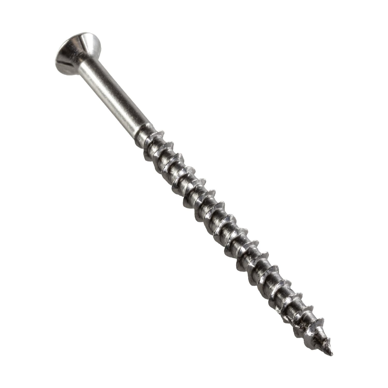 Simpson Strong-Tie T10300WP-RP180 Deck-Drive DWP WOOD SS Screw, #10 x 3-in. T25, Flat Head, Type 316, 180-Pack