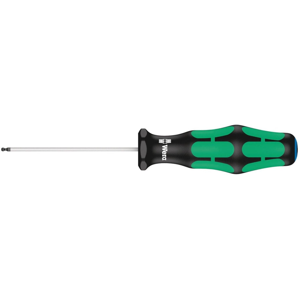 Wera 352 Ball End Screwdriver For Hexagon Socket Screws, 1.5x60-mm.