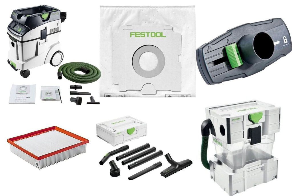 Festool CT 48 EI HEPA Bluetooth Dust Extractor Elite Bundle