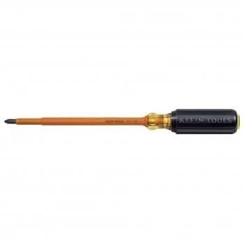 Klein 6037INS Insulated #2 Phillips-Tip - 7'' (178 mm) Round-Shank Screwdriver