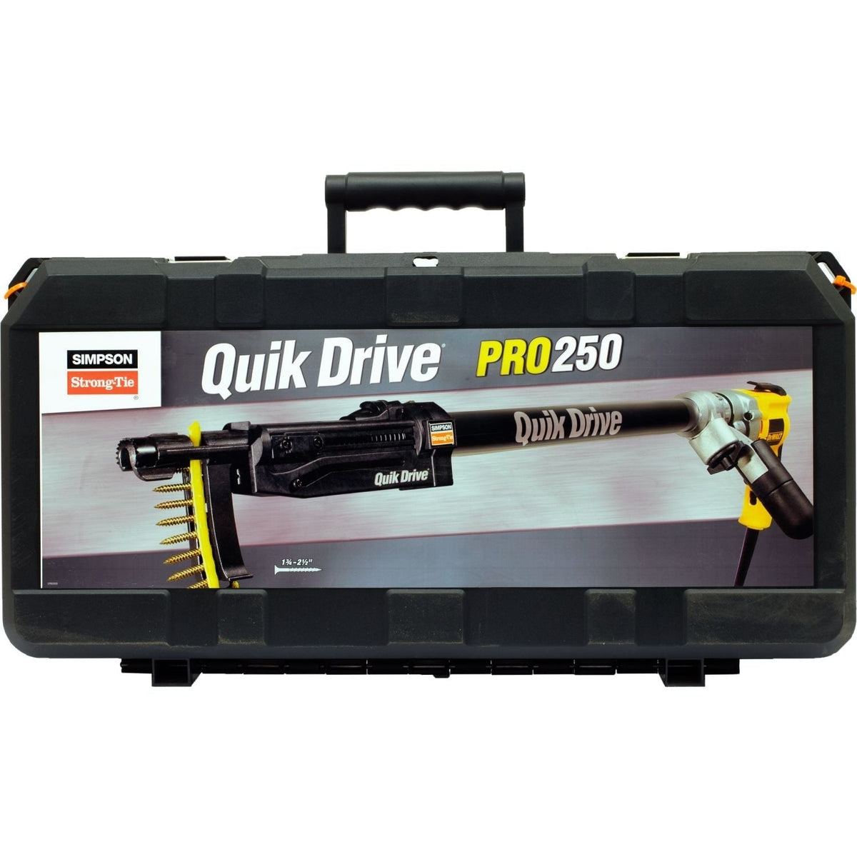 Simpson Strong-Tie Quik Drive PRO250G2 Subfloor System w/ DeWalt 2500-RPM Screwdriver Motor (PRO250G2D25K)