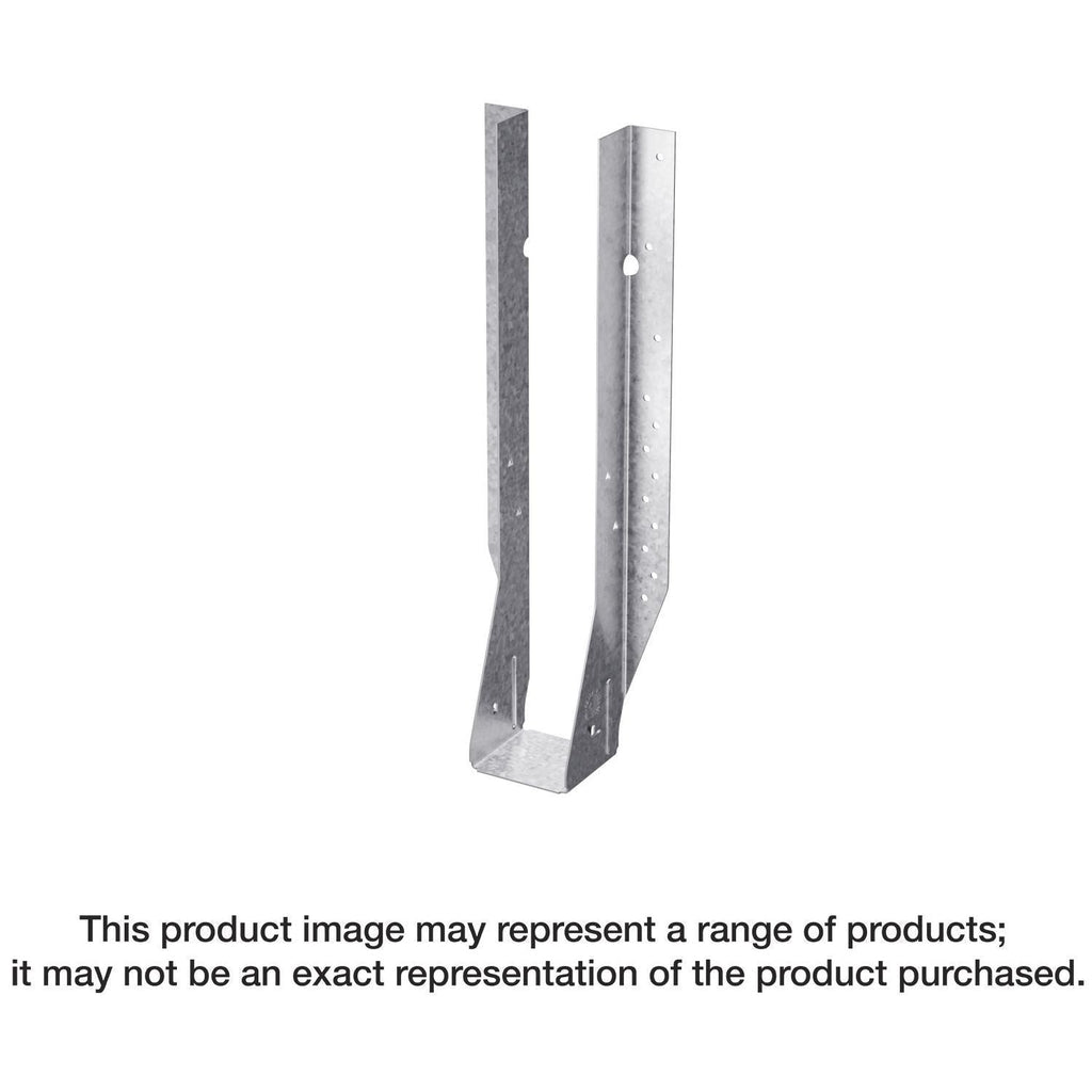 Simpson Strong-Tie MIU2.56/20 MIU Galvanized Face-Mount Joist Hanger for 2-1/2-in. x 20-in. Engineered Wood
