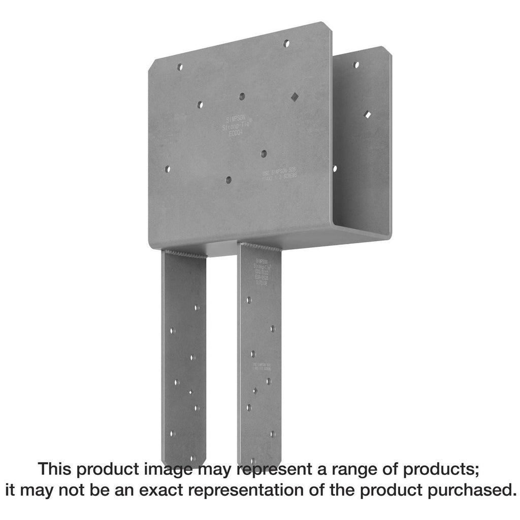 Simpson Strong-Tie ECCQ44SDS2.5 ECCQ End Column Cap for 4x Beam, 4x Post, with Strong-Drive SDS Screws