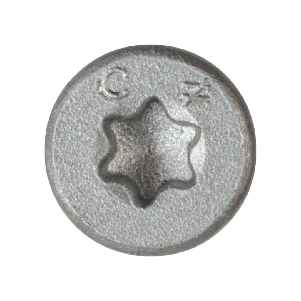 Simpson Strong-Tie TNTS18234TFB Titen Turbo, 3/16-in. x 2-3/4-in. 6-Lobe Flat-Head Concrete and Masonry Screw, Silver, 1000-Pack