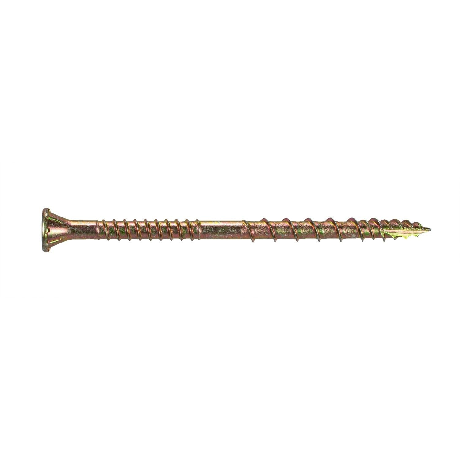 Simpson Strong-Tie CSVZ3R70 Strong-Drive CSV Construction Screw, #10 x 3-in. T25, Flat Head, Yellow Zinc, 70-Pack