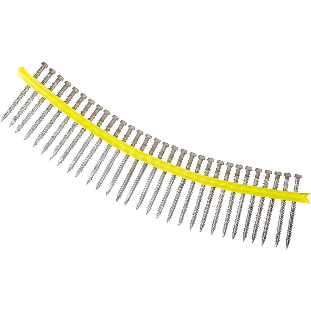 Simpson Strong-Tie DCU234S316BR05 Deck-Drive DCU COMPOSITE Screw (Collated), #10 x 2-3/4-in. Type 316, Brown 05, 1000-Pack