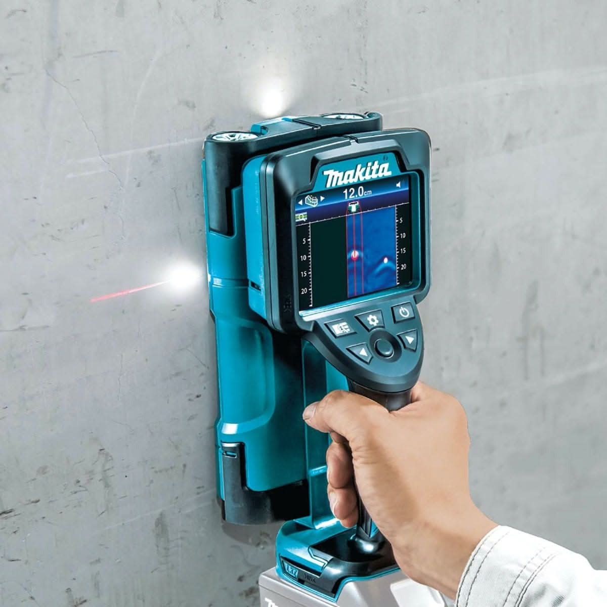 Makita DWD181ZJ 18V LXT Lithiumâ€‘Ion Cordless Multi-Surface Scanner with Interlocking Storage Case