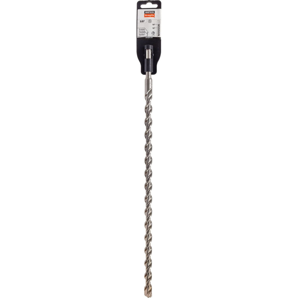 Simpson Strong-Tie MDPL06218 5/8-in. x 18-in. SDS-plus Shank Drill Bit