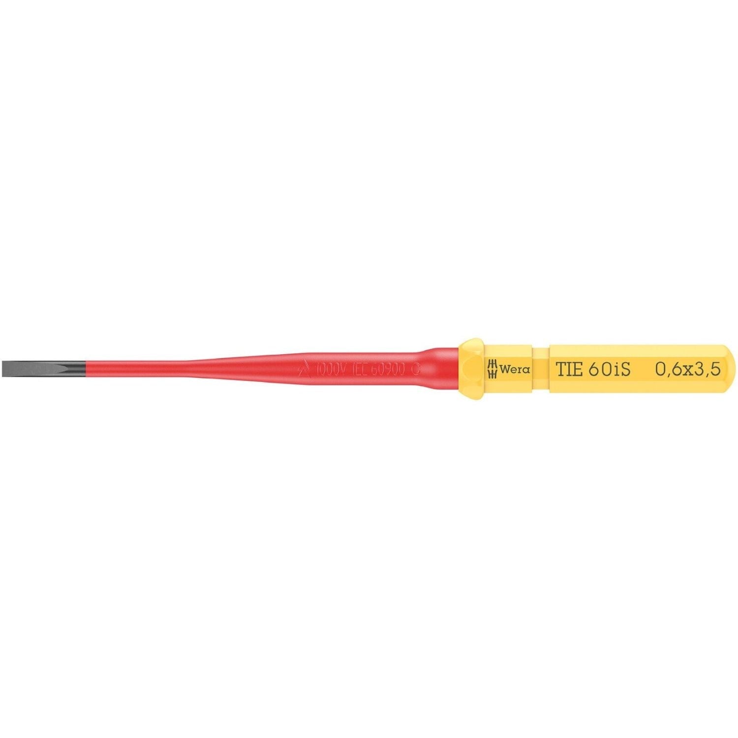 Wera Kraftform Kompakt VDE 60 Is Take It Easy, 0.6x3.5x157-mm.