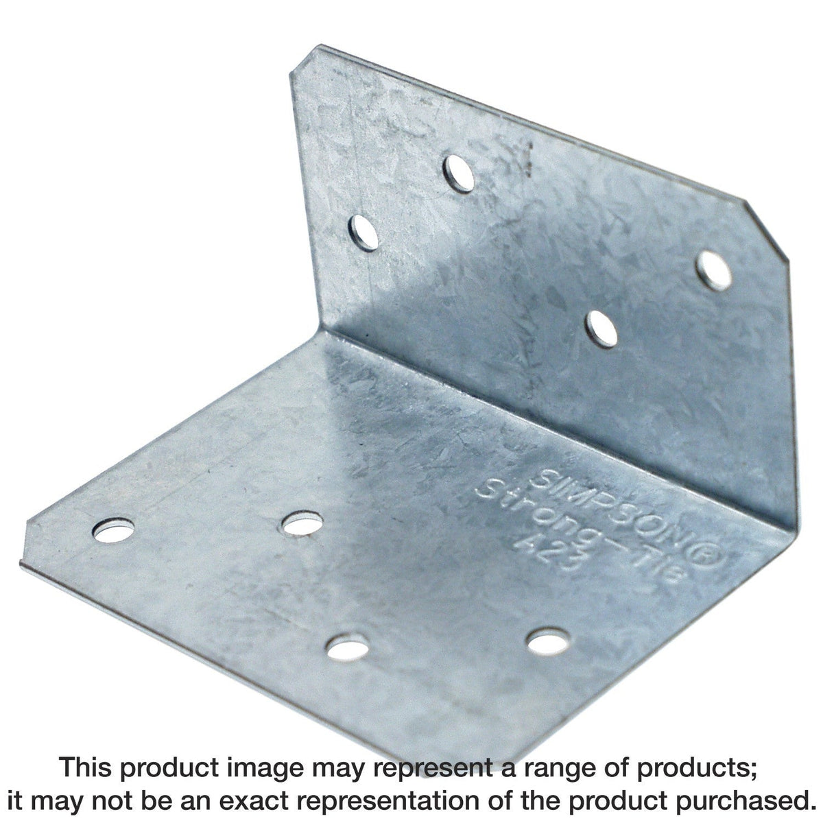 Simpson Strong-Tie A23Z 2-in. x 1-1/2-in. x 2-3/4-in. ZMAX Galvanized Angle