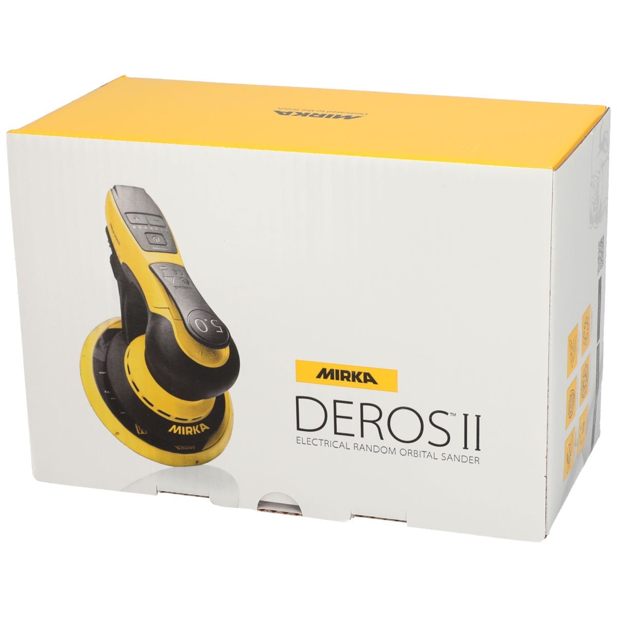 Mirka DEROS II 650X 110V 6-in. 5mm Corded Random Orbital Sander, Tool Only