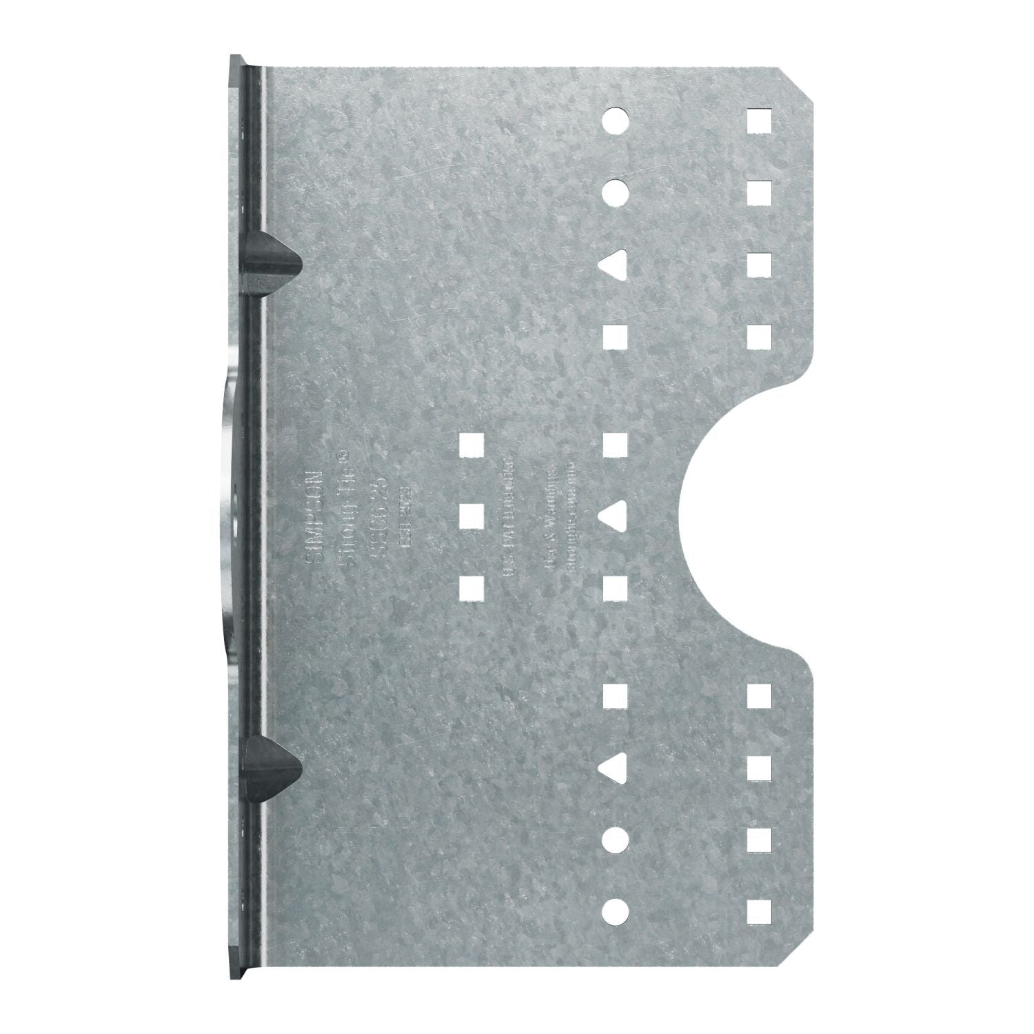 Simpson Strong-Tie SSC6.25-R30 SSC 6-1/4-in. 14-Gauge Galvanized Steel-Stud Clip, 30-Pack