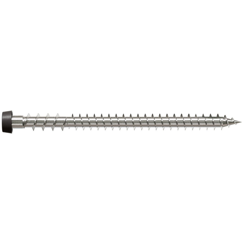 Simpson Strong-Tie DCU234P305GR01 Deck-Drive DCU COMPOSITE Screw, #10 x 2-3/4-in. T20, Type 305, Gray 01, 350-Pack