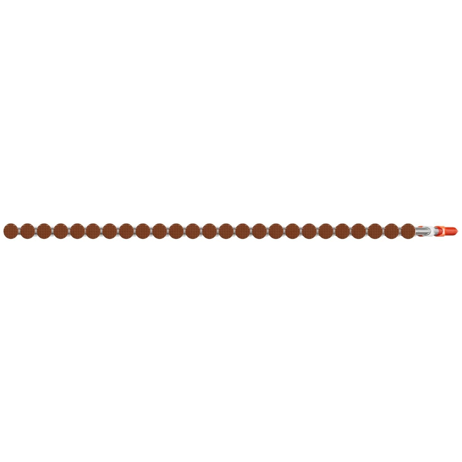 Simpson Strong-Tie S11A237KJS 20–22° Plastic Strip, Casing Head, Ring-Shank Nail, 2-3/8-in. x 11 ga. Sienna, 1000-Pack