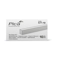 Pica 571-10 White Soapstone Chalk, 10-Pack