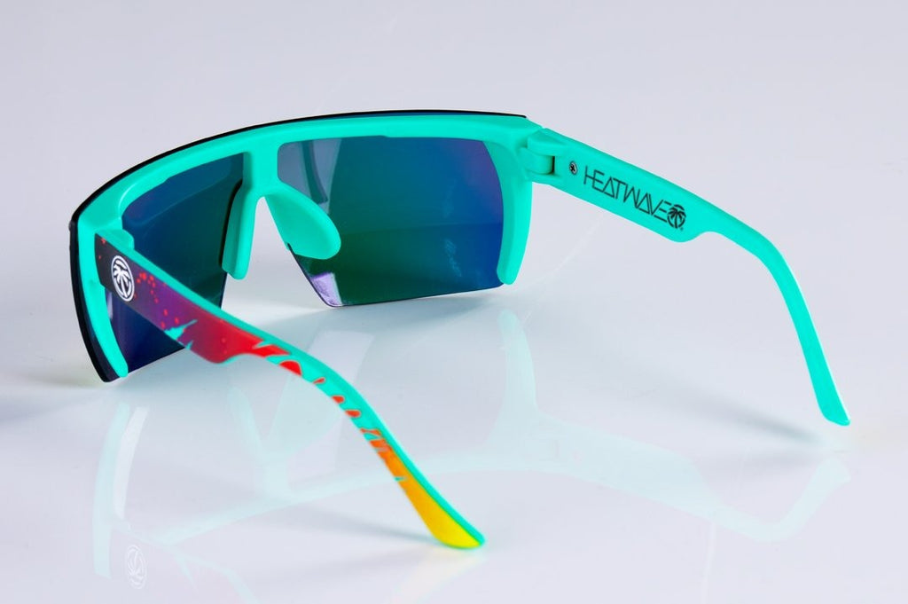 Heat Wave Kids Lazer Face Aqua Splash Sunglasses