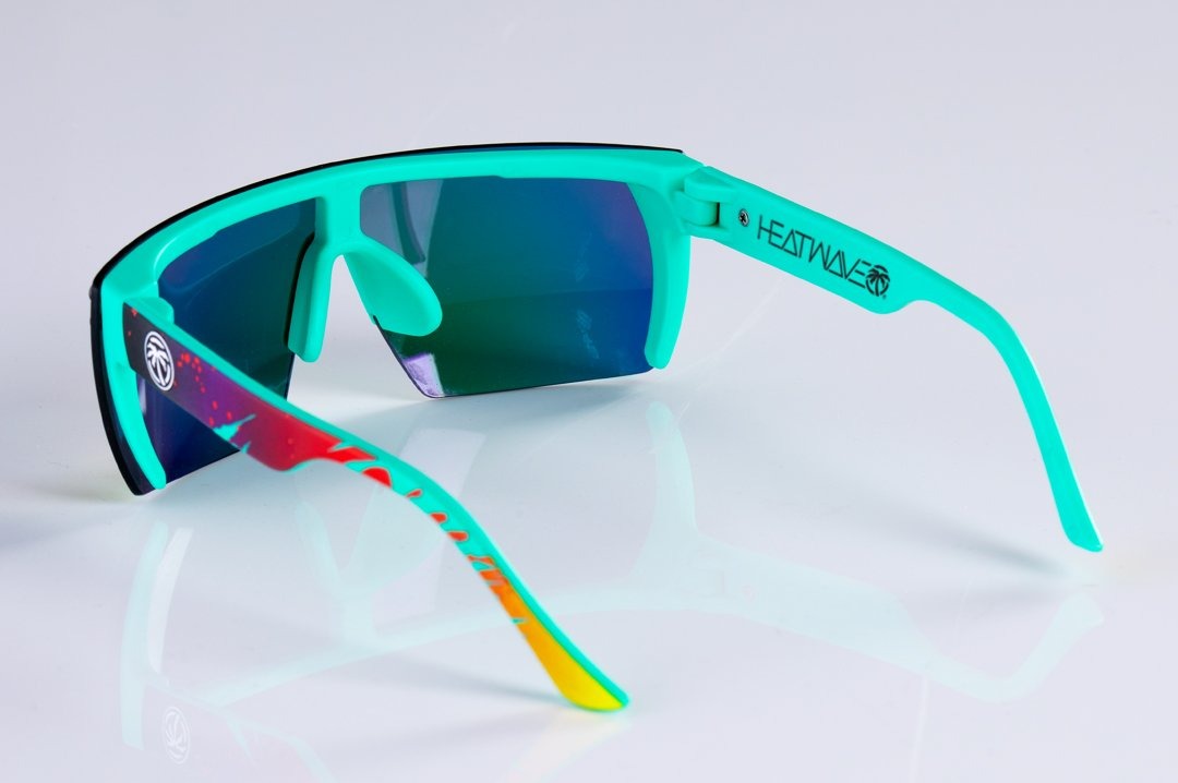 Heat Wave Kids Lazer Face Aqua Splash Sunglasses