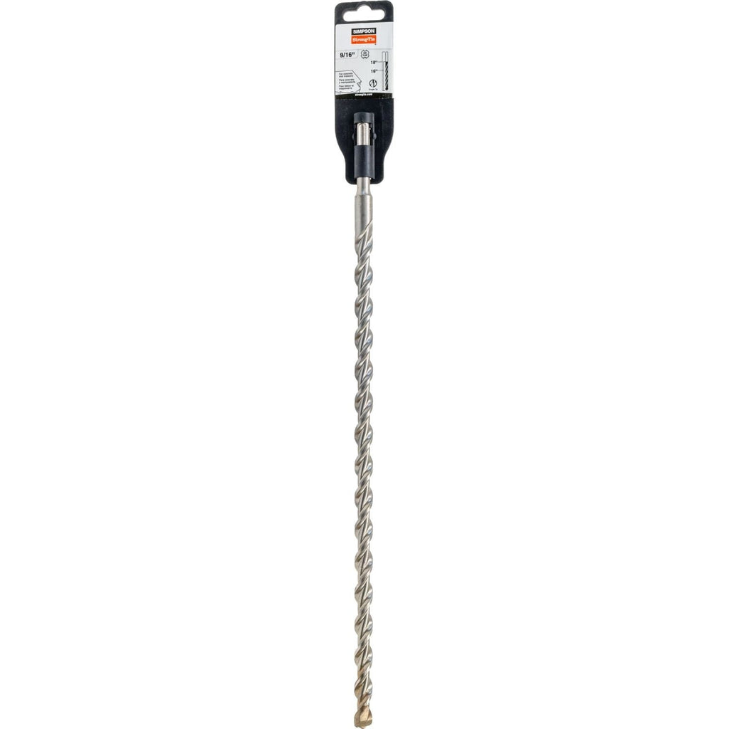 Simpson Strong-Tie MDPL05618 9/16-in. x 18-in. SDS-plus Shank Drill Bit