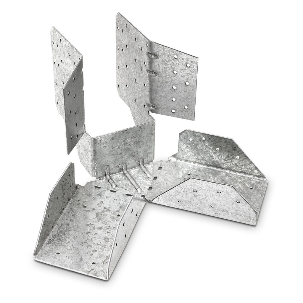 Simpson Strong-Tie Galvanized Hip-Ridge Connector for 4x Ridge, 4x Hip (HHRC44)