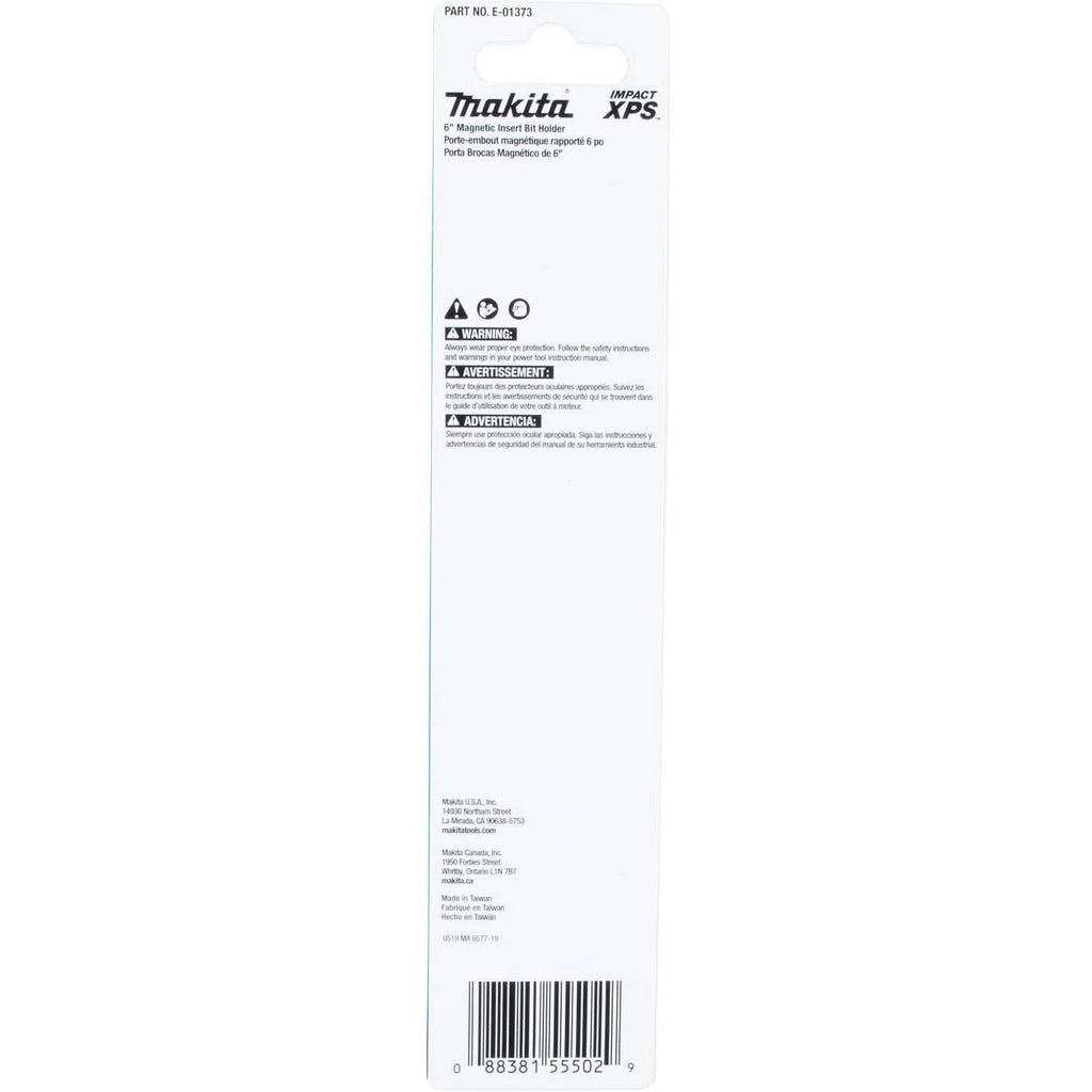 Makita E-01373 Impact XPS 6" Magnetic Insert Bit Holder
