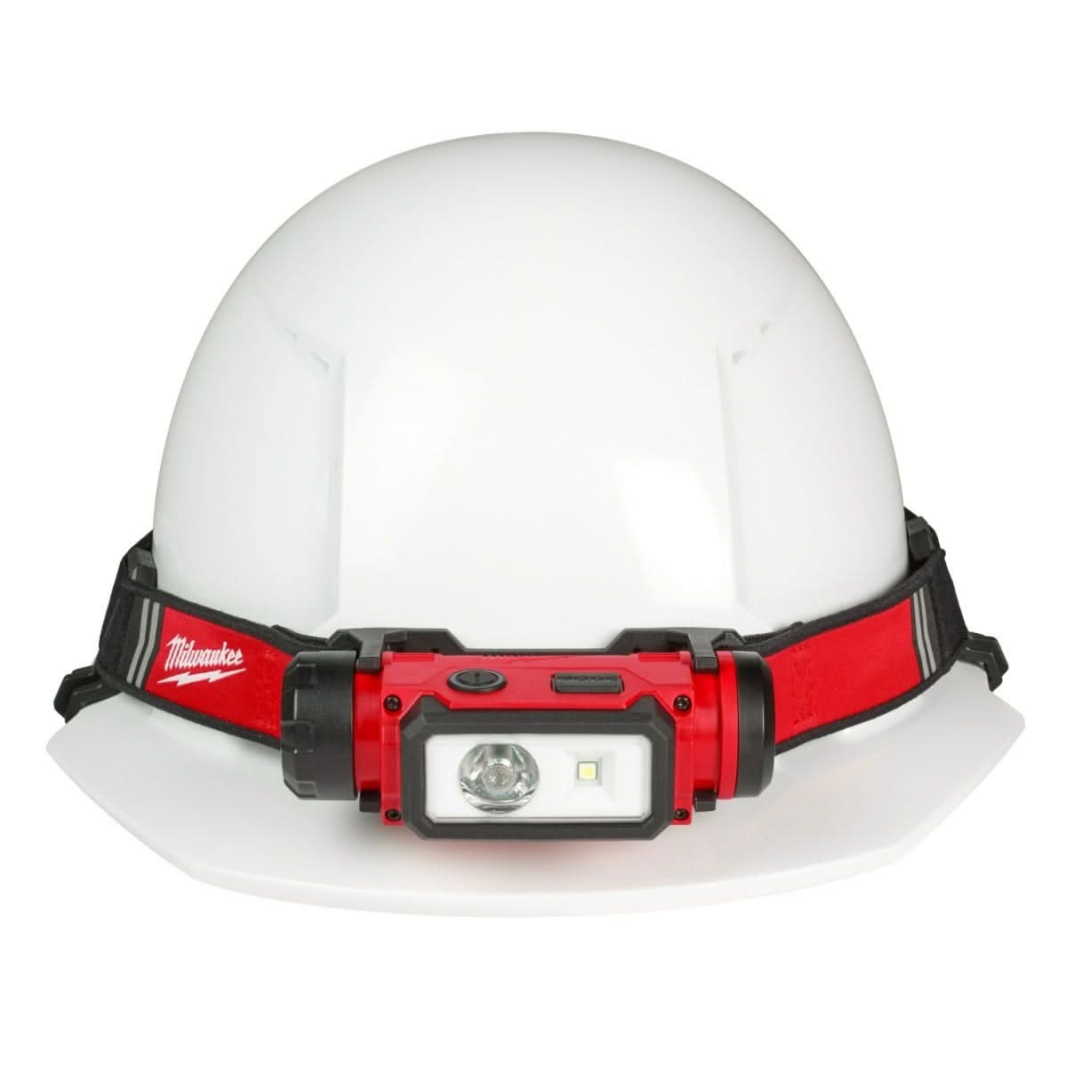 Milwaukee 2163-21 REDLITHIUM USB 600-Lumen Hardhat Headlamp