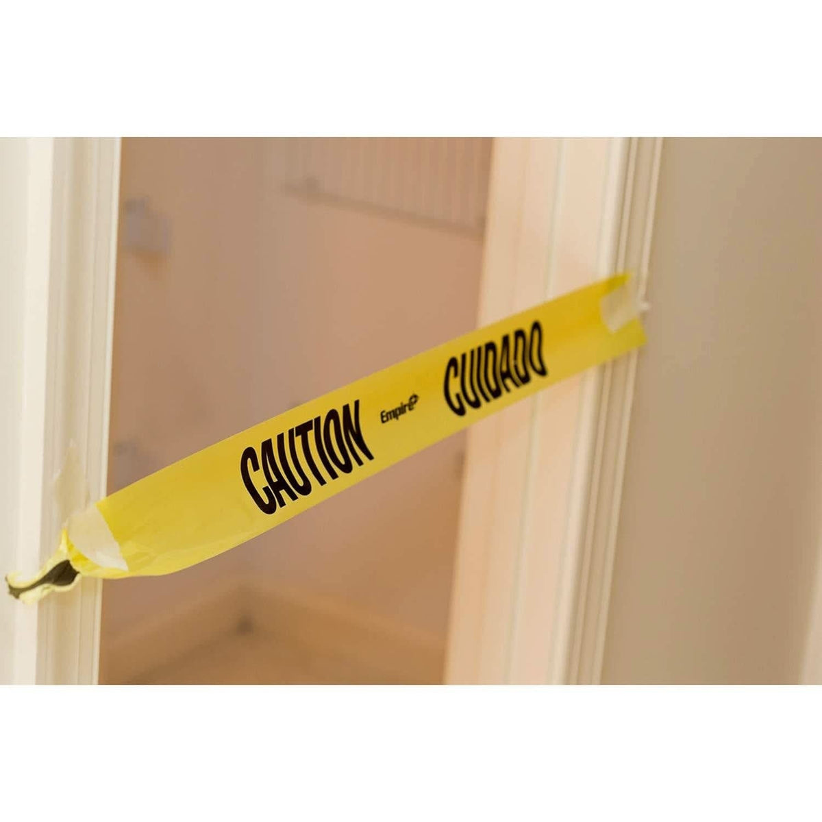 Empire 77-1002 1000-Foot Yellow Barricade Tape - CAUTION/CUIDADO