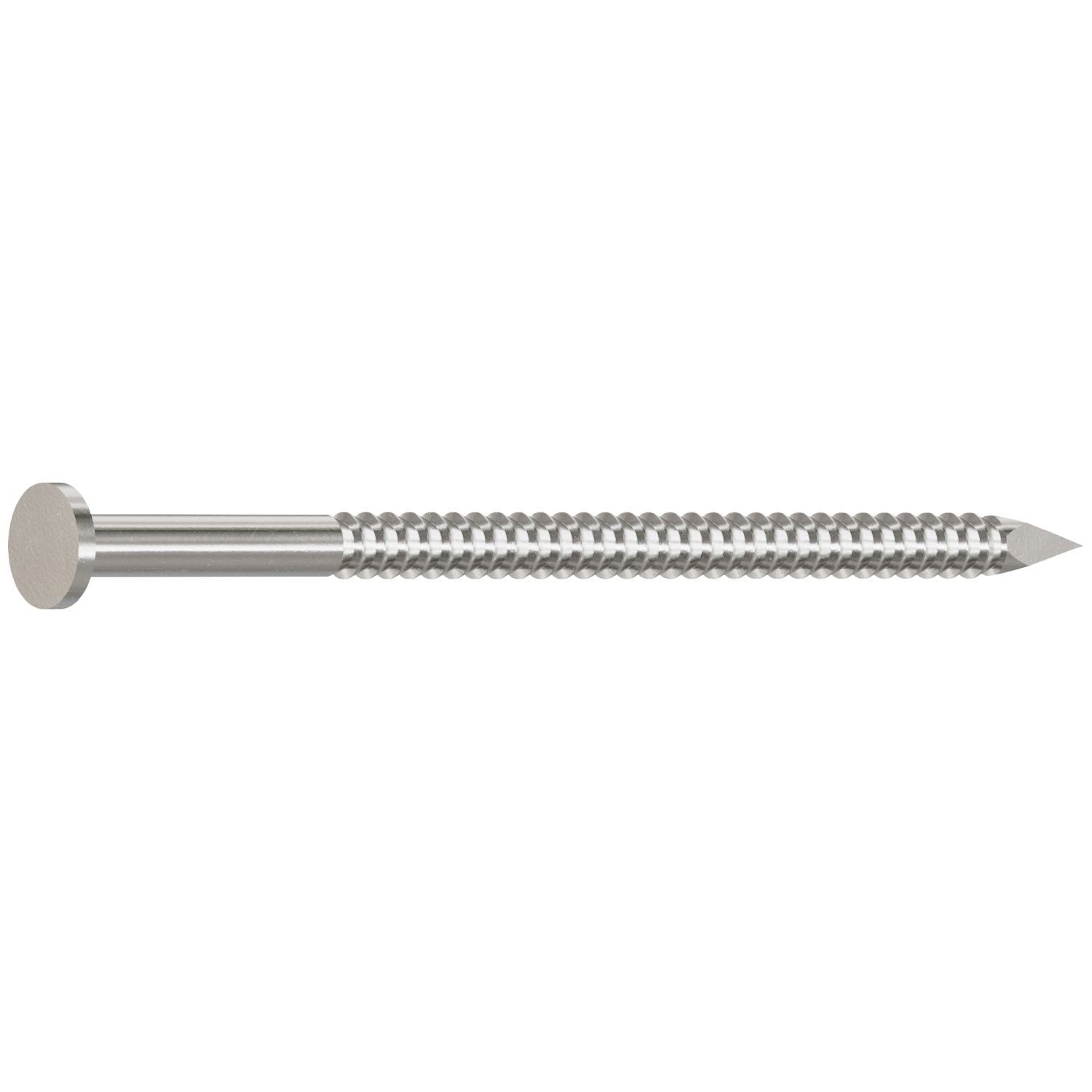 Simpson Strong-Tie S10ACN1 Common Nail, Annular Ring Shank, 3-in. x .148-in. Type 304 Stainless Steel, 1-lb.