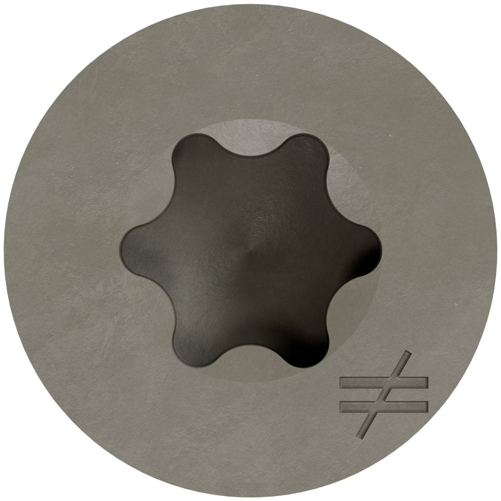 Simpson Strong-Tie DSVG3S Deck-Drive DSV WOOD Screw (Collated), #10 x 3-in. T25 6-Lobe, Gray, 1000-Pack