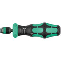 Wera 838 Ra-R L Bitholding Screwdriver With Ratchet Functionality, 1/4-in., 1/4-in.x140-mm.