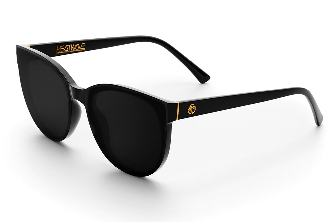 Heat Wave Carat Ultra Black Sunglasses